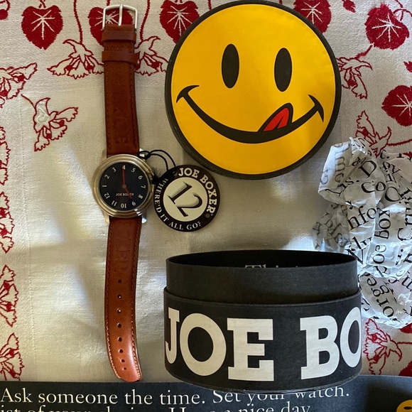 Joe Boxer Accessories Joe Boxer Watch Vintage Whered It All Go Mint
